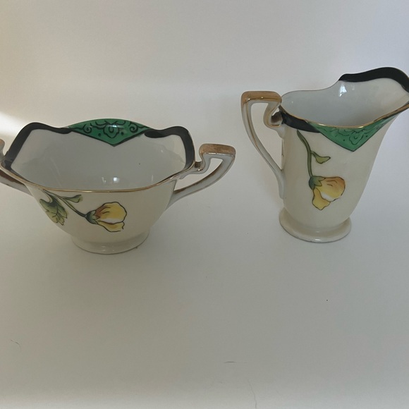 Vintage Noritake Cream and Sugar - Picture 11 of 12